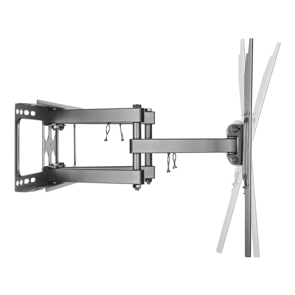 Full motion 3-way wall mount for monitor/tv, 32"-55", tilt