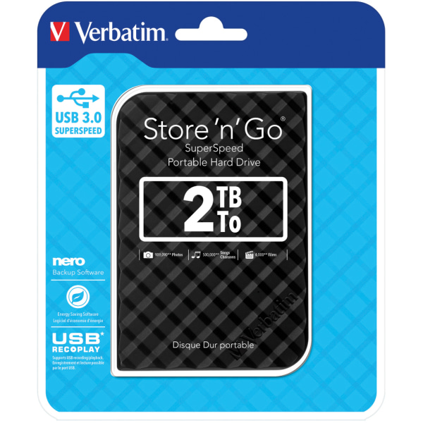Store n Go 2.5" U3 2TB black