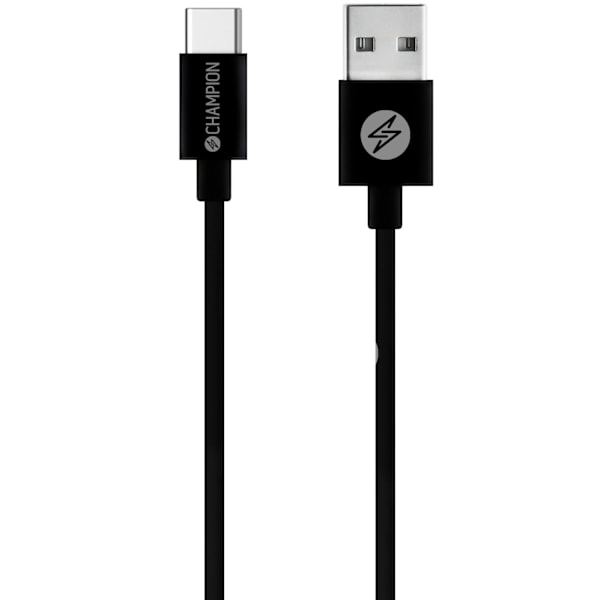 USB-A till USB-C Kabel 1m Svart