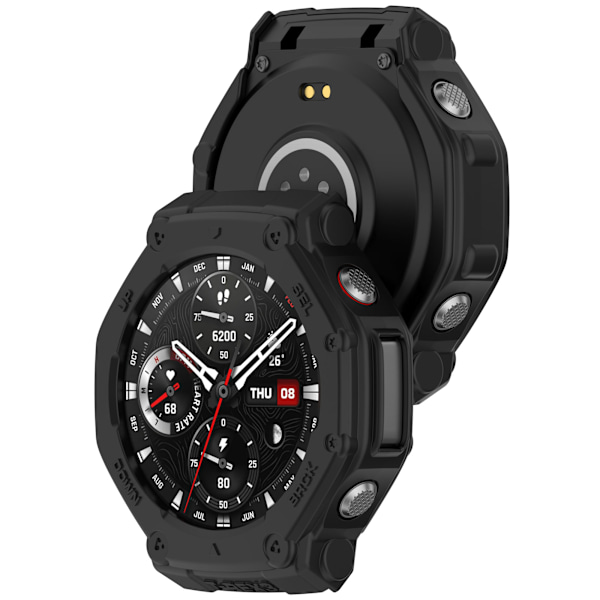Suojakotelo Amazfit T-Rex 3 - Iskunkestävä ja ontto muotoilu