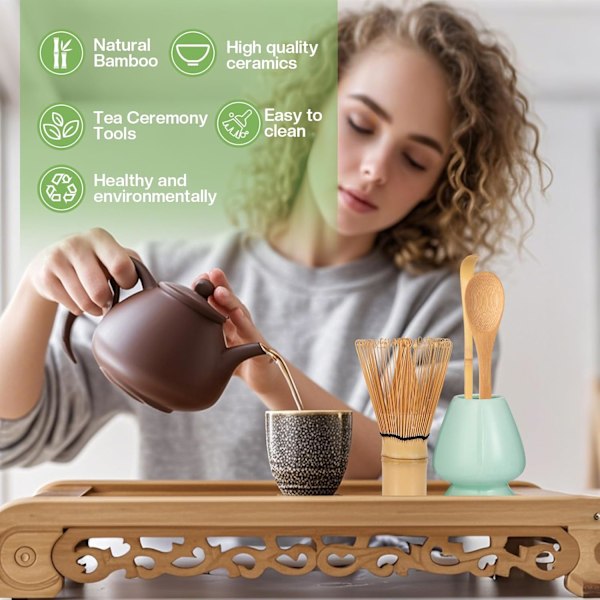 Nosta teerituaalisi uudelle tasolle Matcha-settipakkauksemme avulla