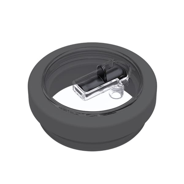 Glaslåg med sammenklappeligt sugerør til Stanley IceFlow 40oz Black Black