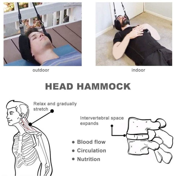 INF Hammock för nacken - nackkudde för avspänning