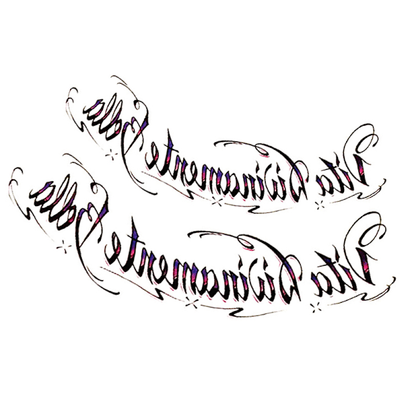 Tillfällig Tatueringsärm - 5-pack model 1