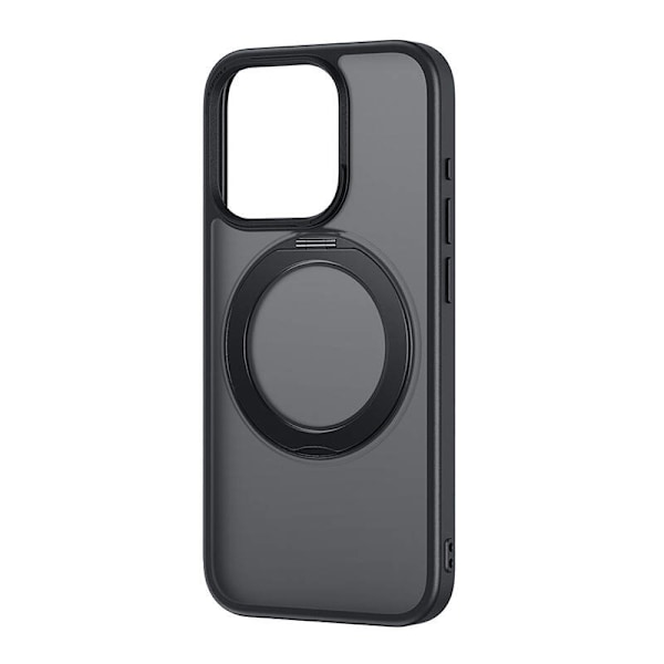 Telefonetui Baseus SkyRing Magnetic med stativ til iP 14 Pro Max + hærdet glas og rengøringssæt (sort)