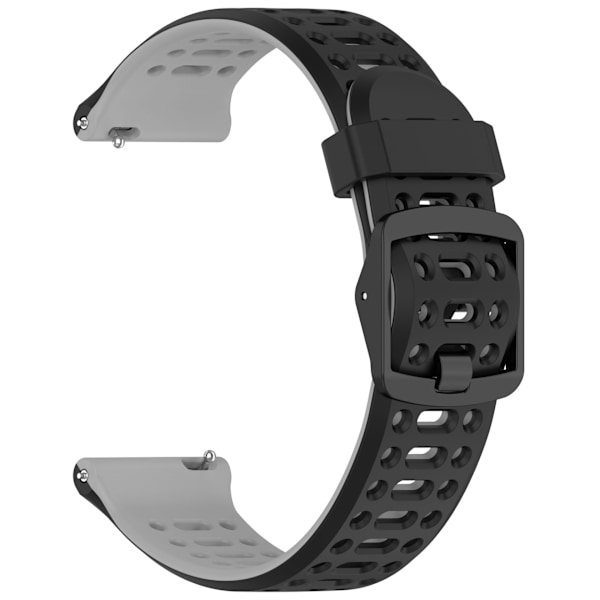 Klockarmband för Coros Grå+svart 20 mm