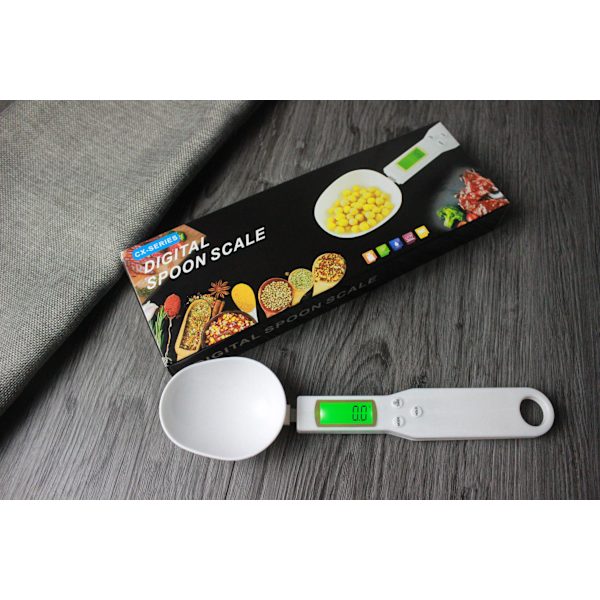 INF Digital skevægt 500 g / 0,1 g Hvid
