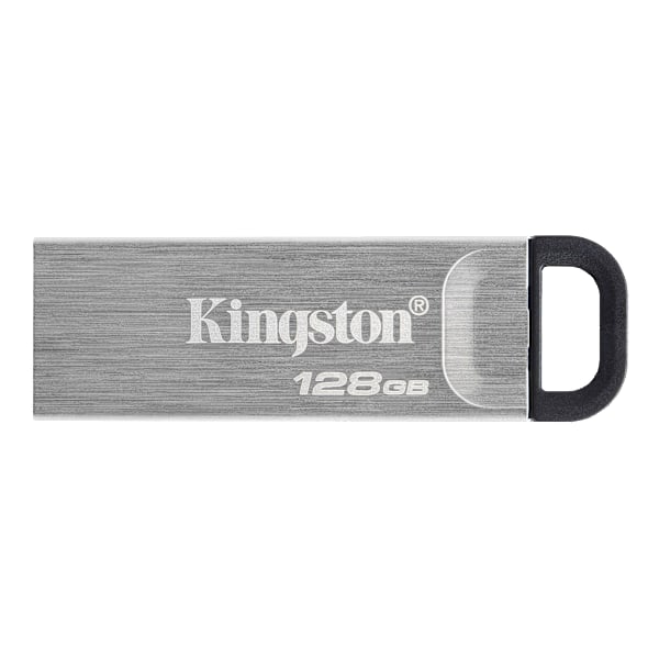 DataTraveler Kyson 128 GB, USB 3.2 Gen 1, silver
