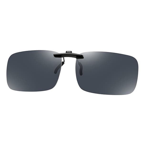 Polariserede Clip-on Solbriller Black Black