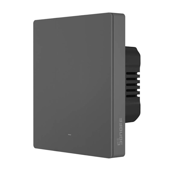 Älykäs WiFi-seinäkytkin SONOFF M5-1C-80 (1-kanavainen, runkoon, grafiitti)