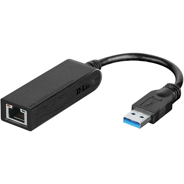USB 3.0 network adapter 10/100/1000Mbps 1xRJ45 1xUSB3 TypeA