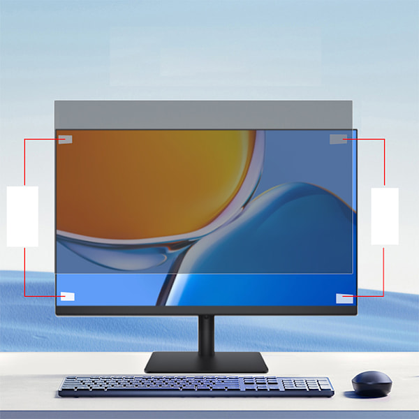 26" 16:9 Anti-Spy Skærmbeskytter