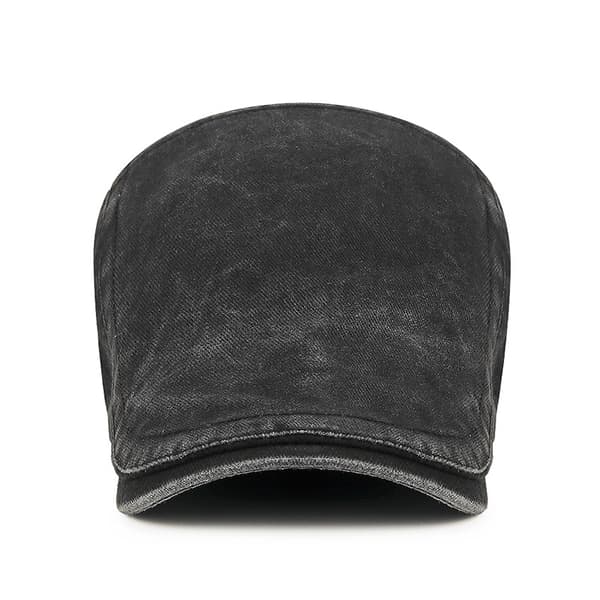 Vintage Vasket Baseball Cap Black Black