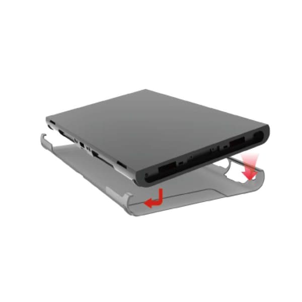 SWITCH 2 Läpinäkyvä Suojakotelo 6-in-1 HBS-2817