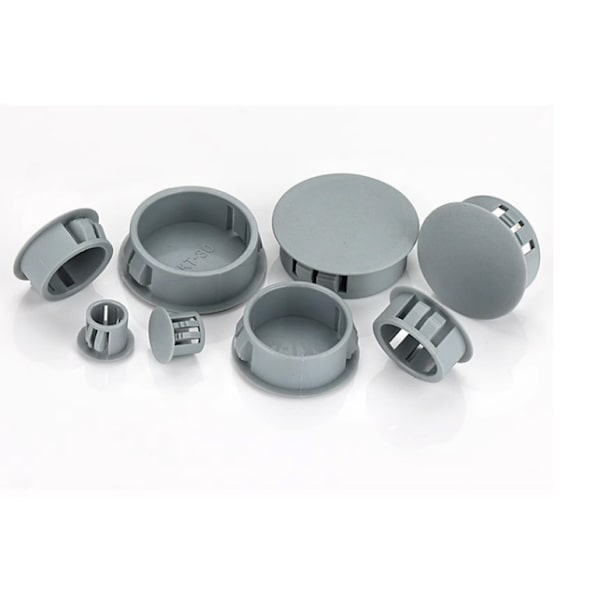 20 mm hulpropper, plastikhuldæksler, der kan klikkes ind (10 stk.)