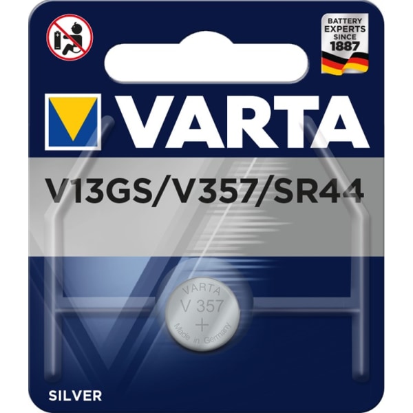 SR44 (V13GS/357) batteri, 1 st. blister