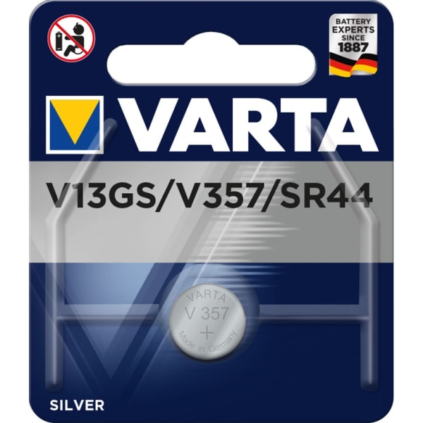 Varta SR44 (V13GS/357) batteri, 1 st. blister