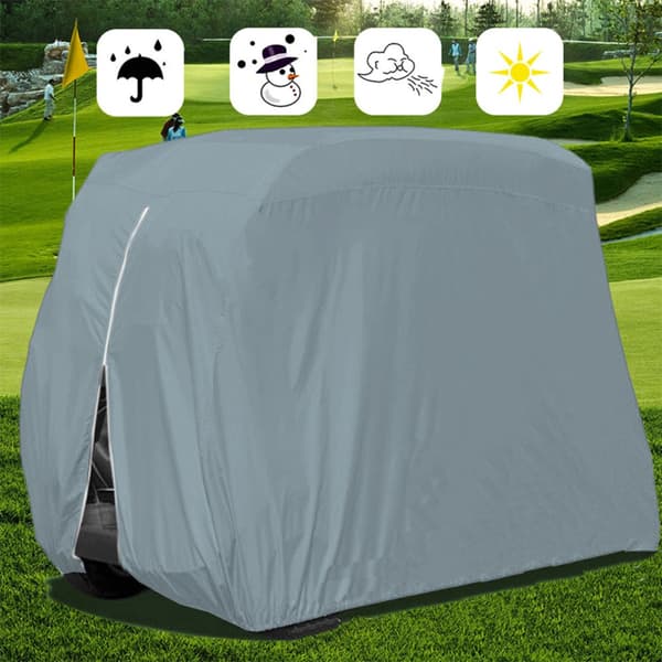 Golfvogn Cover Oxford Klud Grey S Grey S