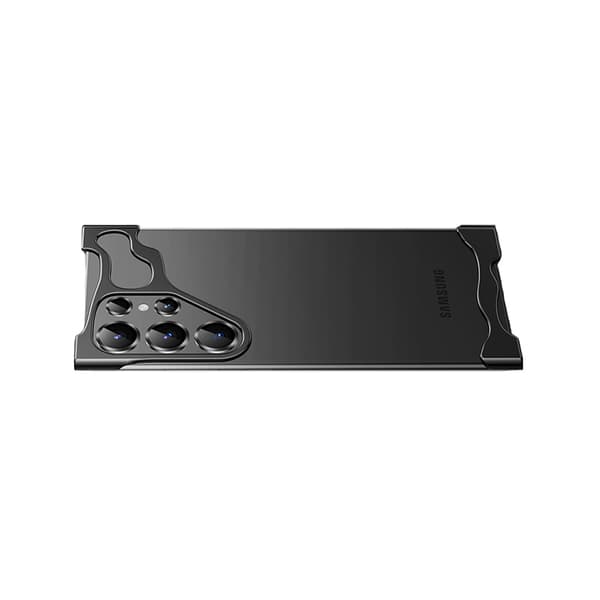 Unikt metallramsfodral + linsskydd för Samsung S24 Ultra