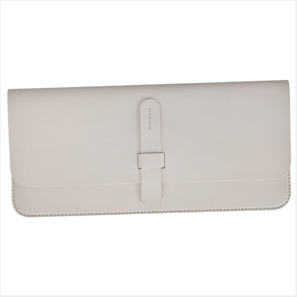 Keyboard Case - Beskyttende PU Læder Cover Grey Grey