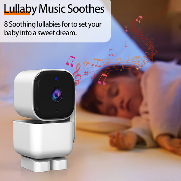 Älykäs videomonitori 5 tuuman LCD-näytöllä ja 720P HD -kameralla