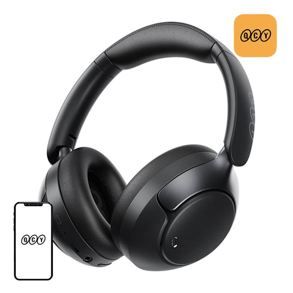 QCY H3 pro ANC trådløse hovedtelefoner (sorte)