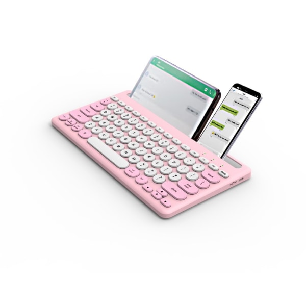 Trådlöst tangentbord 2.4G Wifi och Bluetooth Flerfärgad Flerfärgad 0c87 |  Flerfärgad | Fyndiq