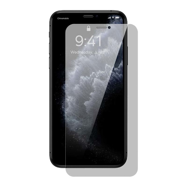 Baseus 0,3 mm skärmskydd (2 st förpackning) för iPhone XS Max/11 Pro Max 6,5 tum