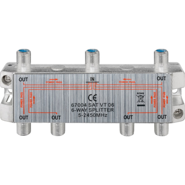 SAT-distributör, 6-vägs