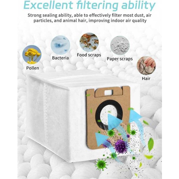 INF Tillbehör för Dreame Bot D10 Plus/RLS3D/Z10 Pro/L10 Plus 13 delar Flerfärgad