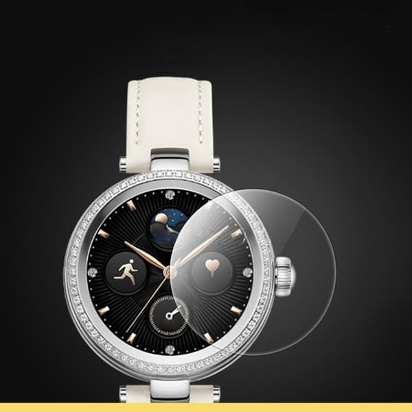 Karkaistu lasinen näytönsuoja Honor Choice SAGA Smartwatch 2 Crystal Edition -kellolle