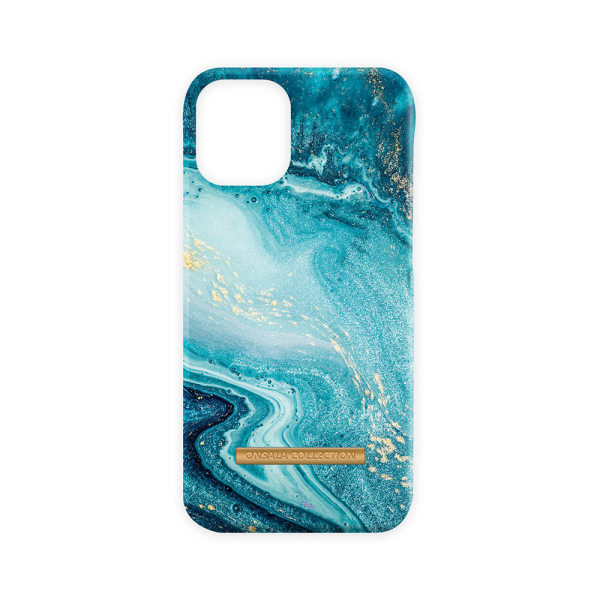 ONSALA Mobilskal iPhone 12 Mini Soft Blue Sea Marble