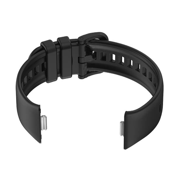 Silikoniranneke Huawei Watch Fit 3/4 -kelloon Black Black