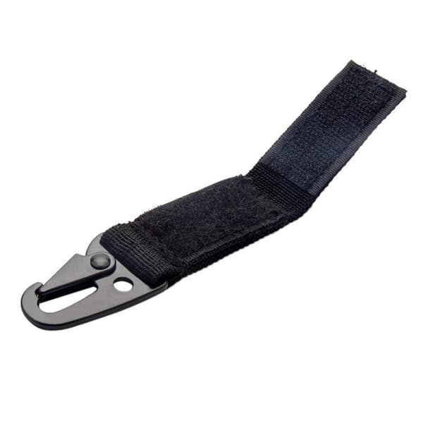 Taktisk nyckelring Black Black