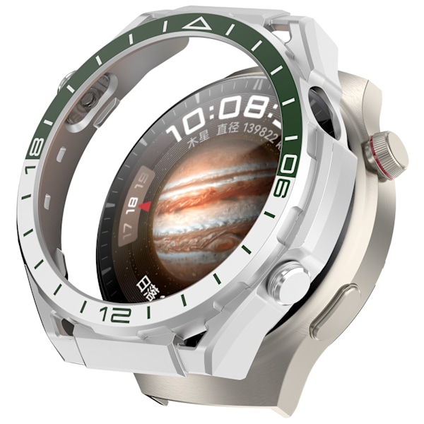 Muunna Huawei Watch 4 Pro -kellosi mestarillisella suojakuorella Hopea