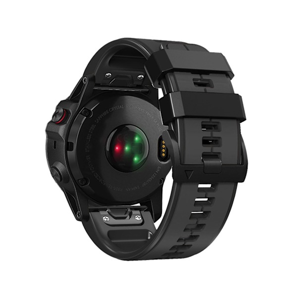 Urrem 22 mm til Garmin Fenix7/7 Pro, Fenix 5, Quatix 5 Sort