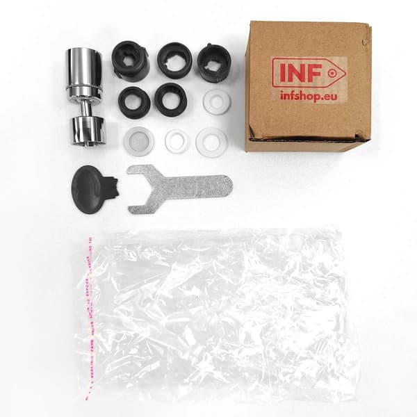 Dual-Mode Strålsamlare med 720° Rotation Silver Silver