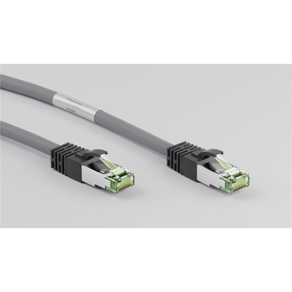 CAT 8.1 Patchkabel, S/FTP (PiMF), grå