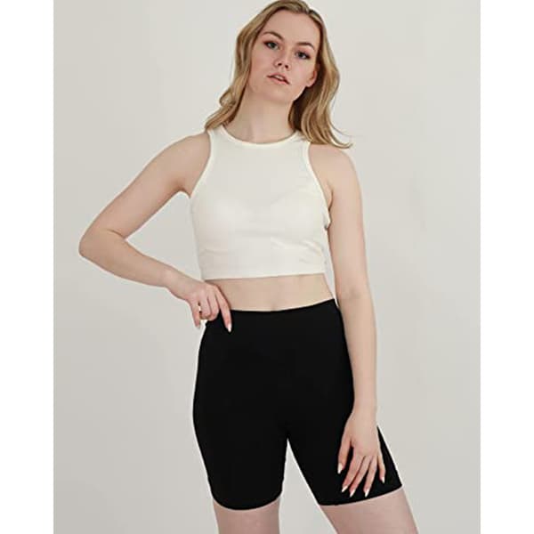 Dam Sömlösa Midje-Skyddsshorts, 3-Pack  XL  M M