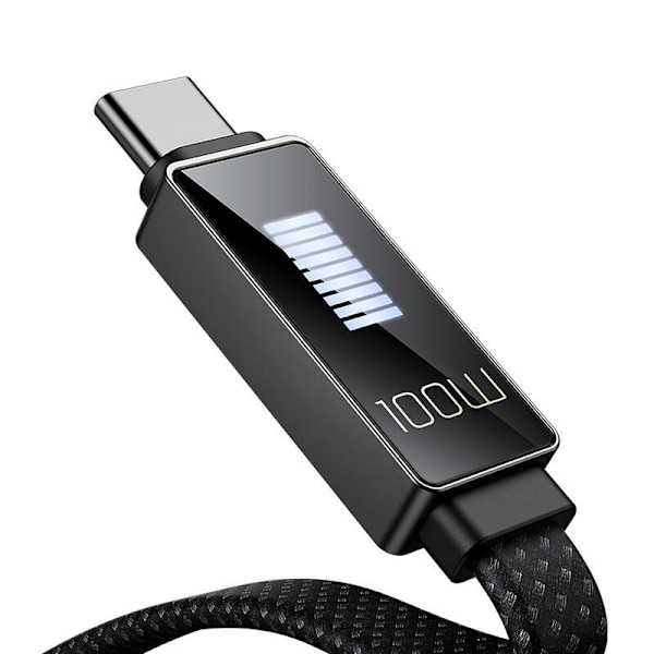 Kaapeli Mcdodo CA-4980 USB-USB-C, näyttö 1,2 m (musta)