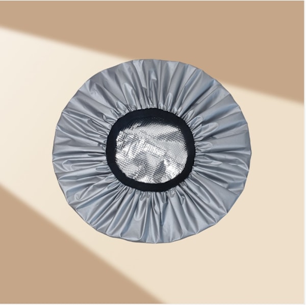 Itselämmittävä hiusnaamiohattu - Johdoton ja kätevä spa Grey Grey