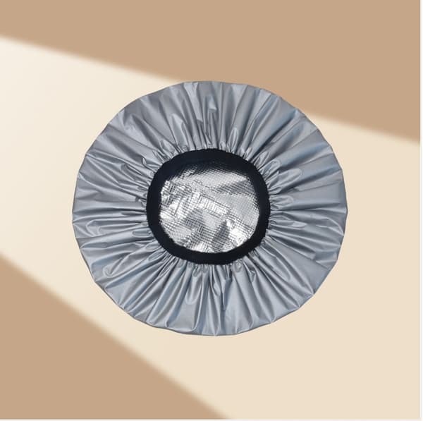 Selvopvarmende hårmaske hætte - trådløs og praktisk spa Grey Grey