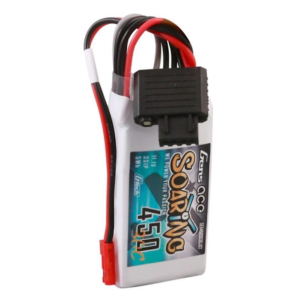 Gens ace G-Tech Soaring 450mAh 11,1V 30C 3S1P Lipo-batteri