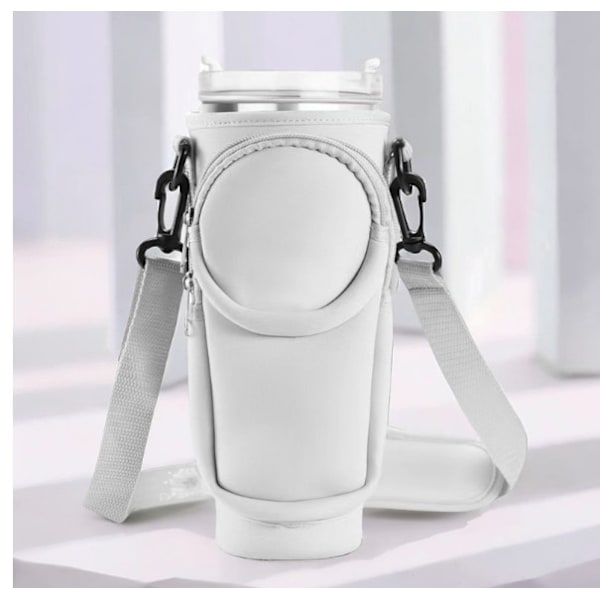 Stanley 40oz Quencher H2.0 Tumbler Bærehylster med Lomme Grå