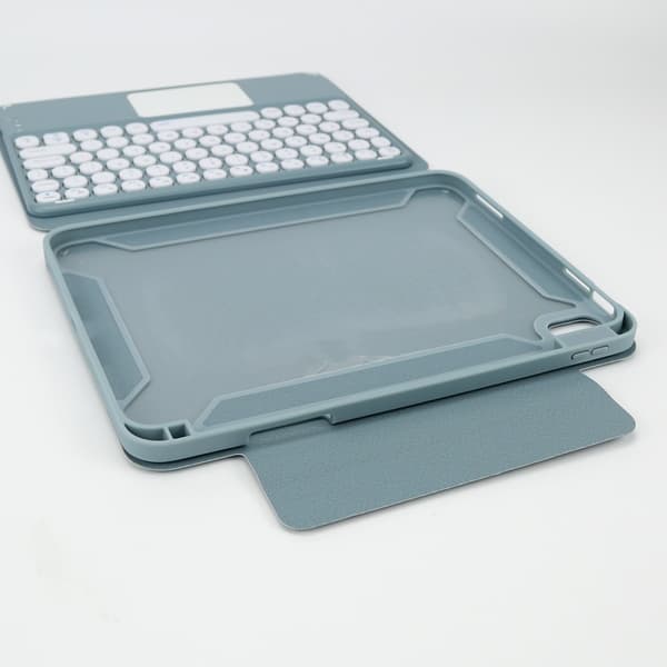 Aftageligt Bluetooth-tastaturetui til iPad Blue iPad 10 (2022) Blue