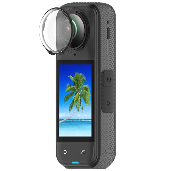Insta360 X5 Suojalinssi - Optinen Lasisuoja Black Black