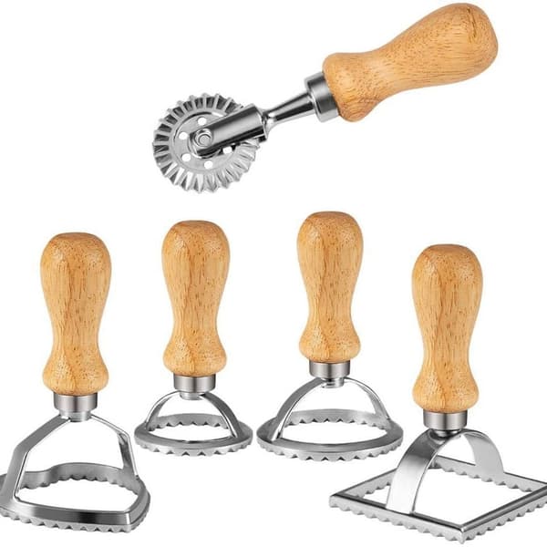 Aluminiumslegering Kage/Wonton/Dumpling Form med Bølgekant Design