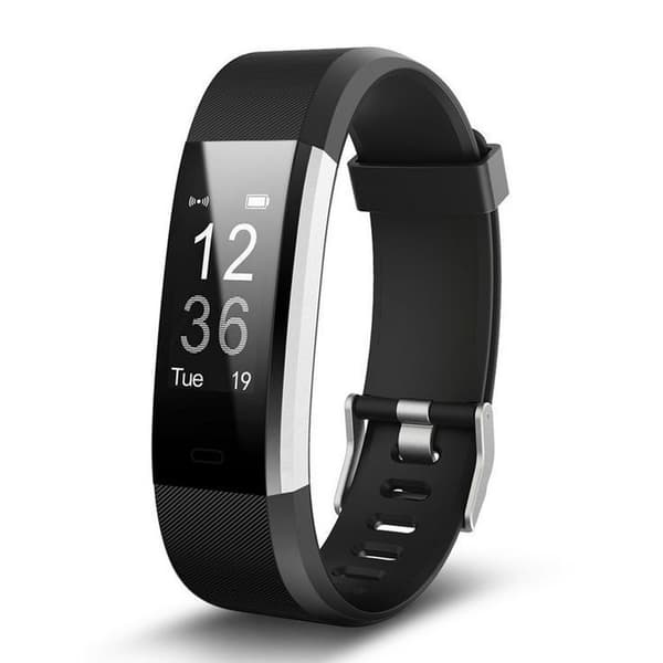 Ersättande Klockarmband för ID115 Plus HR/ID115 Plus Black Black