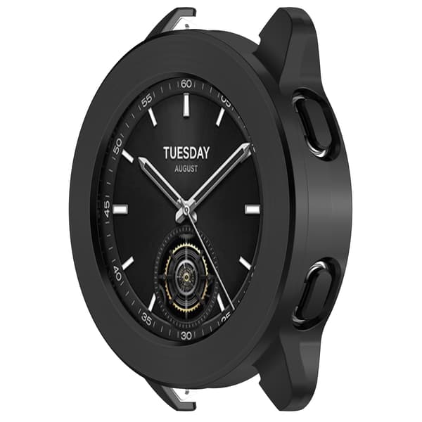 Suojakotelo Xiaomi Watch S3:lle Black Black