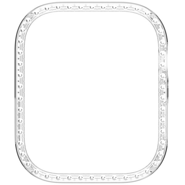 Huawei Watch Fit 3-fodral med Diamond PC Hollow skyddsfodral Transparent